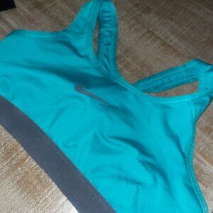 Nike Turquoise Sports Bra